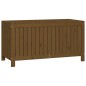 vidaXL Caja de almacenaje jardín madera pino marrón miel 121x55x64 cm vidaXL Caja de almacenaje jardín madera pino marrón miel 121x55x64 cm