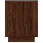 vidaXL Mueble para TV madera contrachapada roble marrón 102x35x45 cm