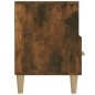 vidaXL Mueble de TV madera contrachapada roble ahumado 102x36x50 cm