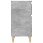 vidaXL Mesita de noche gris hormigón 40x35x70 cm vidaXL Mesita de noche gris hormigón 40x35x70 cm