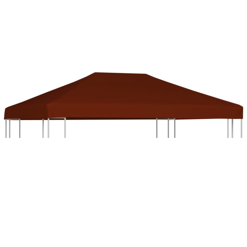 vidaXL Toldo de cenador terracota 310 g/m² 3x4 m vidaXL Toldo de cenador terracota 310 g/m² 3x4 m
