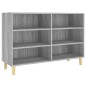 vidaXL Aparador de madera de ingeniería gris Sonoma 103,5x35x70 cm vidaXL Aparador de madera de ingeniería gris Sonoma 103,5x35x70 cm