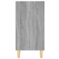vidaXL Aparador de madera de ingeniería gris Sonoma 103,5x35x70 cm vidaXL Aparador de madera de ingeniería gris Sonoma 103,5x35x70 cm