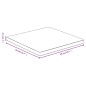 vidaXL Tablero de mesa de bambú 50x50x2,5 cm vidaXL Tablero de mesa de bambú 50x50x2,5 cm