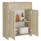vidaXL Armario de baño madera contrachapada roble Sonoma 60x33x80 cm vidaXL Armario de baño madera contrachapada roble Sonoma 60x33x80 cm