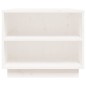 vidaXL Mesa de centro de madera maciza de pino blanco 90x49x40,5 cm vidaXL Mesa de centro de madera maciza de pino blanco 90x49x40,5 cm