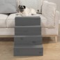 vidaXL Escalera para mascotas madera maciza de pino gris 40x49x47 cm vidaXL Escalera para mascotas madera maciza de pino gris 40x49x47 cm