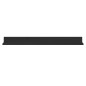 vidaXL Estantes de pared 2 uds madera maciza de pino negro 110x11x9 cm vidaXL Estantes de pared 2 uds madera maciza de pino negro 110x11x9 cm