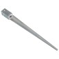 vidaXL Picas de tierra 12 uds acero galvanizado plateado 7x7x90 cm vidaXL Picas de tierra 12 uds acero galvanizado plateado 7x7x90 cm