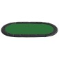 vidaXL Tablero de póquer plegable para 10 jugadores verde 208x106x3 cm vidaXL Tablero de póquer plegable para 10 jugadores verde 208x106x3 cm
