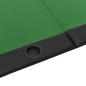 vidaXL Tablero de póquer plegable para 10 jugadores verde 208x106x3 cm vidaXL Tablero de póquer plegable para 10 jugadores verde 208x106x3 cm