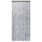 vidaXL Cortina mosquitera de chenilla marrón y beige 100x220 cm vidaXL Cortina mosquitera de chenilla marrón y beige 100x220 cm