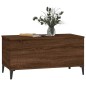 vidaXL Mesa de centro madera contrachapada roble marrón 90x44,5x45 cm vidaXL Mesa de centro madera contrachapada roble marrón 90x44,5x45 cm