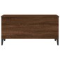 vidaXL Mesa de centro madera contrachapada roble marrón 90x44,5x45 cm vidaXL Mesa de centro madera contrachapada roble marrón 90x44,5x45 cm