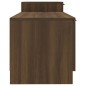 vidaXL Mueble de TV madera contrachapada roble marrón 158,5x36x45 cm