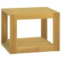 vidaXL Armario de baño de pared madera maciza de teca 45x45x35 cm