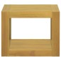 vidaXL Armario de baño de pared madera maciza de teca 45x45x35 cm