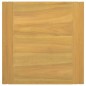 vidaXL Armario de baño de pared madera maciza de teca 45x45x35 cm
