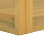 vidaXL Armario de baño de pared madera maciza de teca 45x45x35 cm