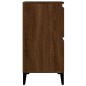vidaXL Aparador madera contrachapada marrón roble 60x35x70 cm vidaXL Aparador madera contrachapada marrón roble 60x35x70 cm
