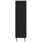 vidaXL Aparador alto madera de ingeniería negro 69,5x31x115 cm vidaXL Aparador alto madera de ingeniería negro 69,5x31x115 cm
