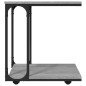 vidaXL Mesa auxiliar con ruedas madera gris Sonoma 50x35x55,5 cm vidaXL Mesa auxiliar con ruedas madera gris Sonoma 50x35x55,5 cm