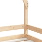 vidaXL Estructura de cama para niños madera maciza de pino 80x200 cm vidaXL Estructura de cama para niños madera maciza de pino 80x200 cm