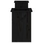 vidaXL Banco con jardineras madera de pino negro 184,5x39,5x56,5 cm vidaXL Banco con jardineras madera de pino negro 184,5x39,5x56,5 cm