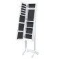 vidaXL Espejo de pie blanco 34x37x146 cm vidaXL Espejo de pie blanco 34x37x146 cm