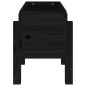 vidaXL Jardinera madera maciza de pino negro 62x30x38 cm vidaXL Jardinera madera maciza de pino negro 62x30x38 cm