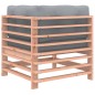 vidaXL Sofá esquinero con cojines madera maciza de abeto de Douglas vidaXL Sofá esquinero con cojines madera maciza de abeto de Douglas