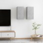 vidaXL Muebles para TV 2 uds contrachapada gris hormigón 30,5x30x60 cm vidaXL Muebles para TV 2 uds contrachapada gris hormigón 30,5x30x60 cm
