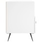 vidaXL Mesita de noche madera de ingeniería blanco 40x35x47,5 cm vidaXL Mesita de noche madera de ingeniería blanco 40x35x47,5 cm