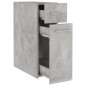 vidaXL Armario de boticario contrachapada gris hormigón 20x45,5x60 cm vidaXL Armario de boticario contrachapada gris hormigón 20x45,5x60 cm
