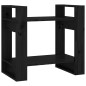 vidaXL Estantería/divisor de espacios madera pino negro 60x35x57 cm vidaXL Estantería/divisor de espacios madera pino negro 60x35x57 cm