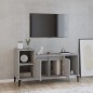 vidaXL Mueble de TV madera contrachapada gris Sonoma 100x35x55 cm vidaXL Mueble de TV madera contrachapada gris Sonoma 100x35x55 cm