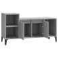 vidaXL Mueble de TV madera contrachapada gris Sonoma 100x35x55 cm vidaXL Mueble de TV madera contrachapada gris Sonoma 100x35x55 cm