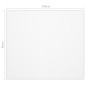 vidaXL Protector de mesa PVC transparente 100x90 cm 1,6 mm