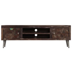 vidaXL Mueble para TV de madera maciza reciclada 140x30x45 cm