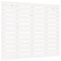 vidaXL Cabecero cama de pared madera maciza pino blanco 96x3x91,5 cm vidaXL Cabecero cama de pared madera maciza pino blanco 96x3x91,5 cm