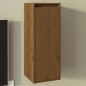 vidaXL Armario de pared madera maciza de pino marrón miel 30x30x80 cm vidaXL Armario de pared madera maciza de pino marrón miel 30x30x80 cm