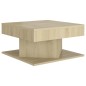 vidaXL Mesa de centro madera contrachapada roble Sonoma 57x57x30 cm vidaXL Mesa de centro madera contrachapada roble Sonoma 57x57x30 cm