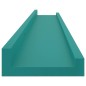 vidaXL Estantes de pared 2 unidades azul 60x9x3 cm vidaXL Estantes de pared 2 unidades azul 60x9x3 cm