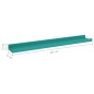 vidaXL Estantes de pared 2 unidades azul 60x9x3 cm vidaXL Estantes de pared 2 unidades azul 60x9x3 cm