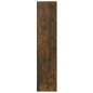 vidaXL Estantería madera contrachapada roble ahumado 60x30x135 cm vidaXL Estantería madera contrachapada roble ahumado 60x30x135 cm