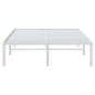 vidaXL Estructura de cama de metal blanca 120x200 cm vidaXL Estructura de cama de metal blanca 120x200 cm