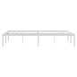 vidaXL Estructura de cama de metal blanca 120x200 cm vidaXL Estructura de cama de metal blanca 120x200 cm