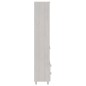 vidaXL Aparador HAMAR madera maciza de pino blanca 60x35x180 cm vidaXL Aparador HAMAR madera maciza de pino blanca 60x35x180 cm