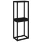 vidaXL Soporte neumáticos madera maciza de pino negro 63x40x180 cm vidaXL Soporte neumáticos madera maciza de pino negro 63x40x180 cm