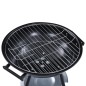 vidaXL Barbacoa portátil de carbón con ruedas XXL 44 cm vidaXL Barbacoa portátil de carbón con ruedas XXL 44 cm